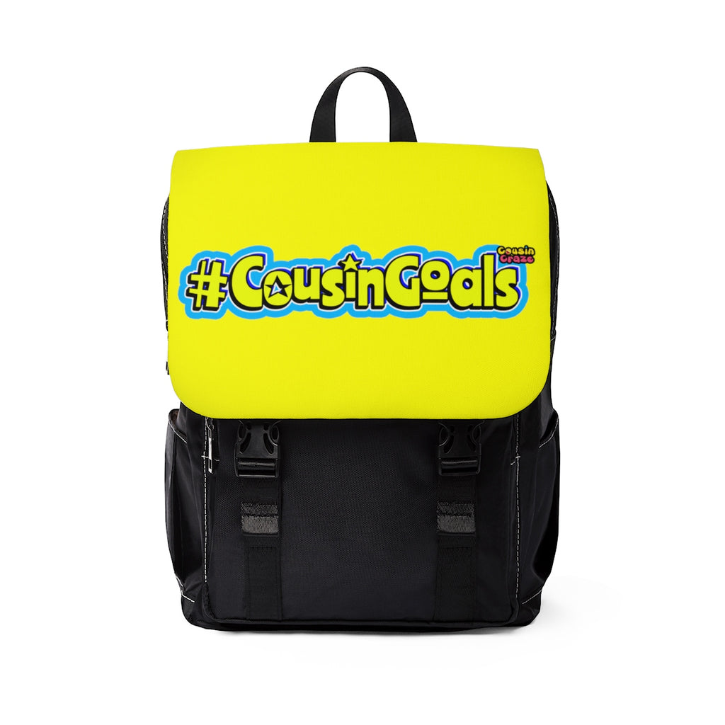 #CousinGoals Casual Shoulder Backpack (Yellow)
