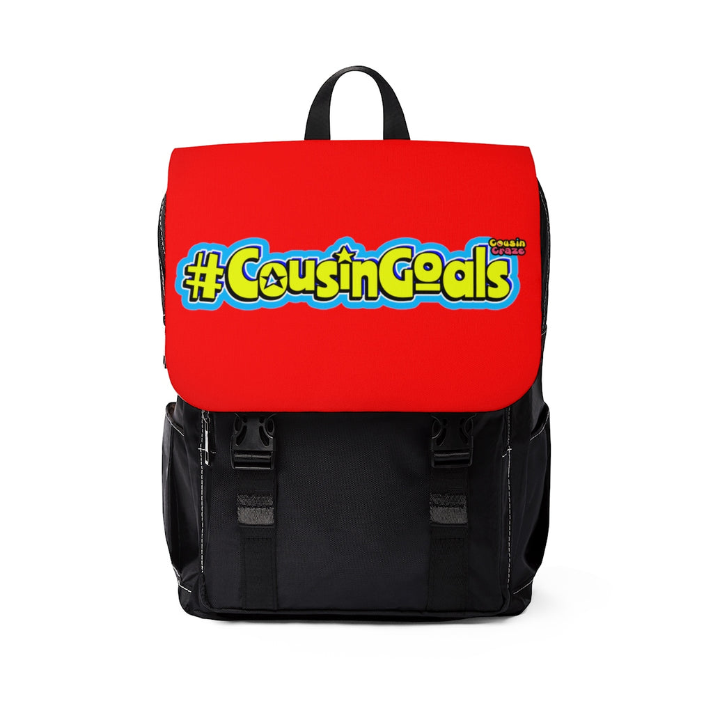 #CousinGoals Casual Shoulder Backpack (Red)