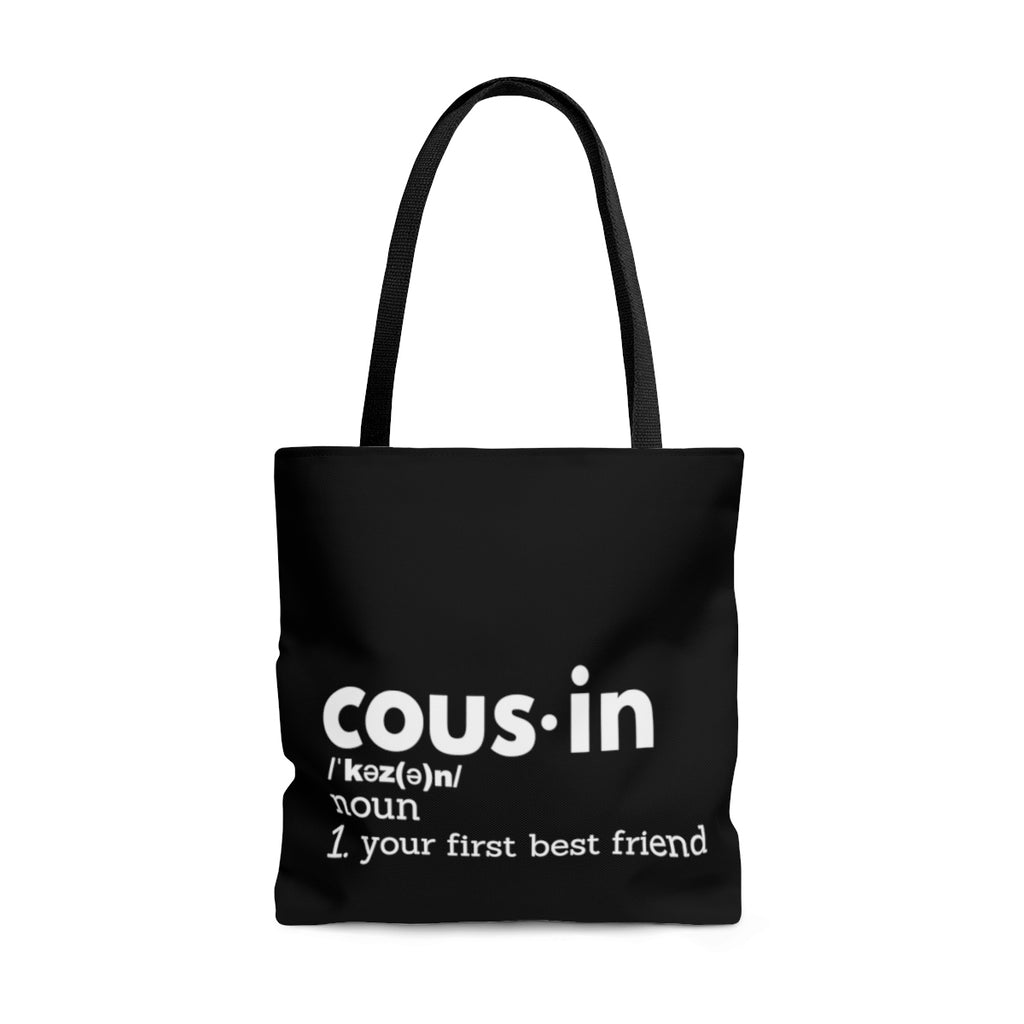 Cousin Definition Tote Bag