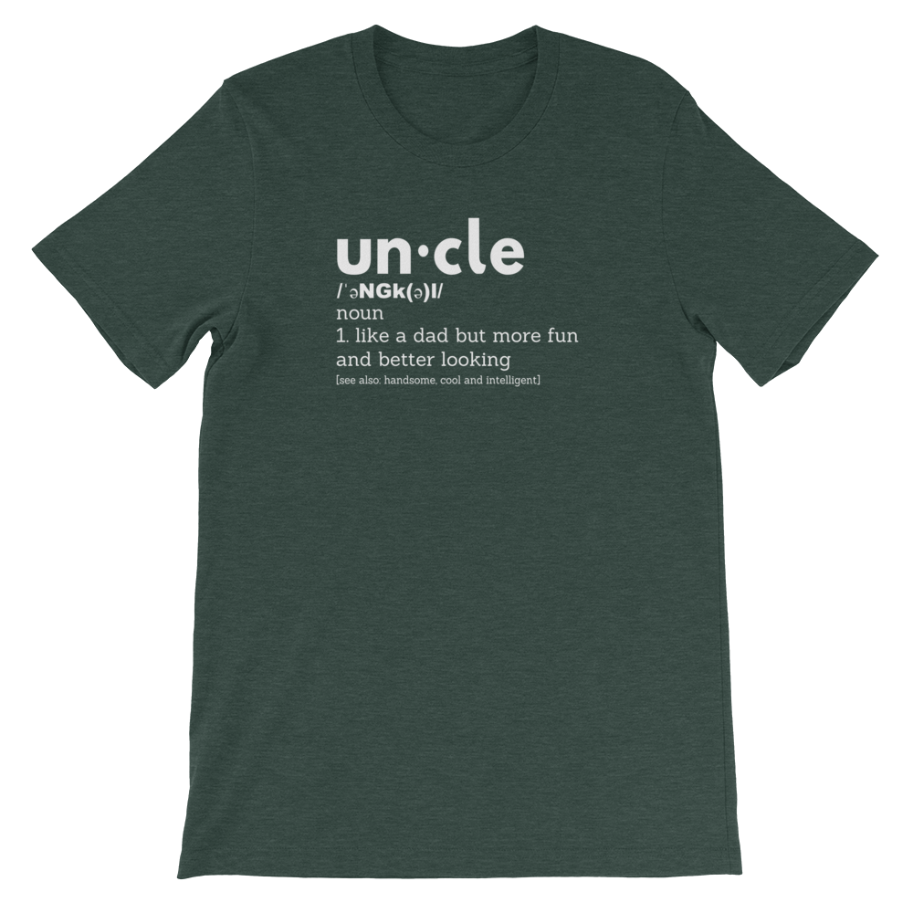 Uncle Defition T-Shirt  - Adult