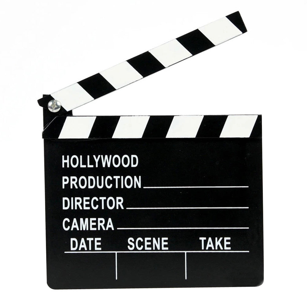Wooden Director's Movie Clapboard Toy
