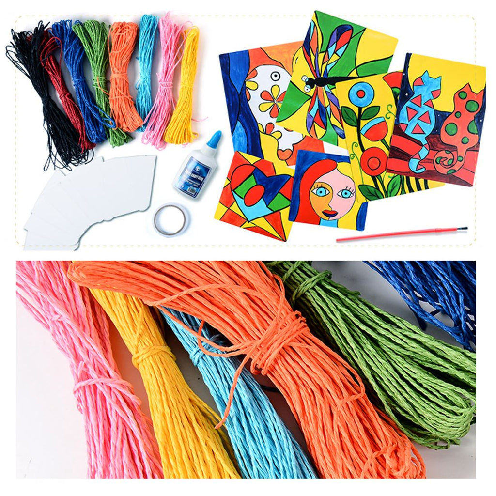 DIY Creative Paper String Painting Book